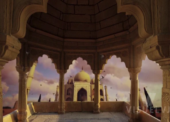 Mapping video project Mariage indien grand palais 2020