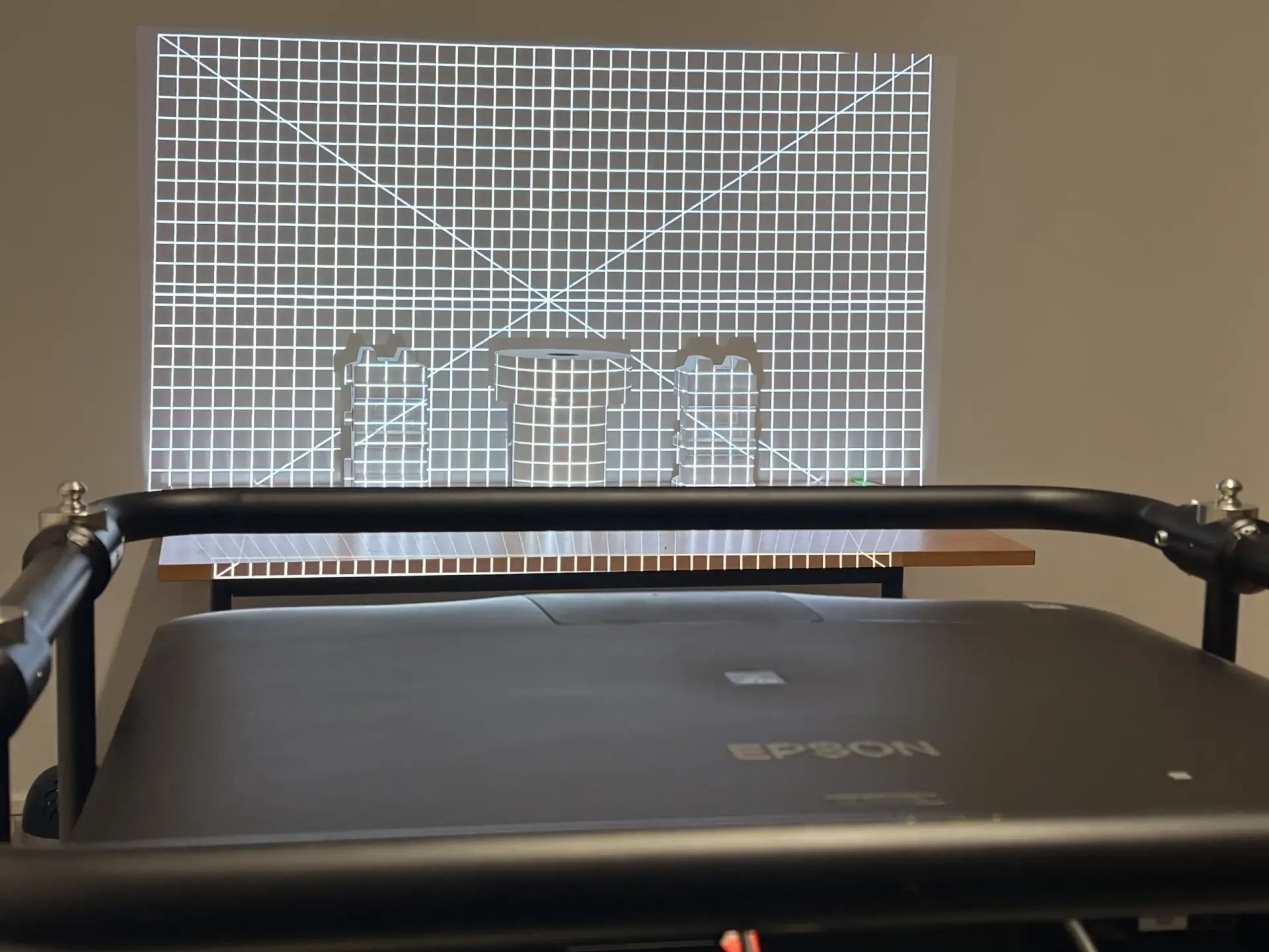 2. Installation de vidéoprojecteurs en softege ou dual pour le mapping.