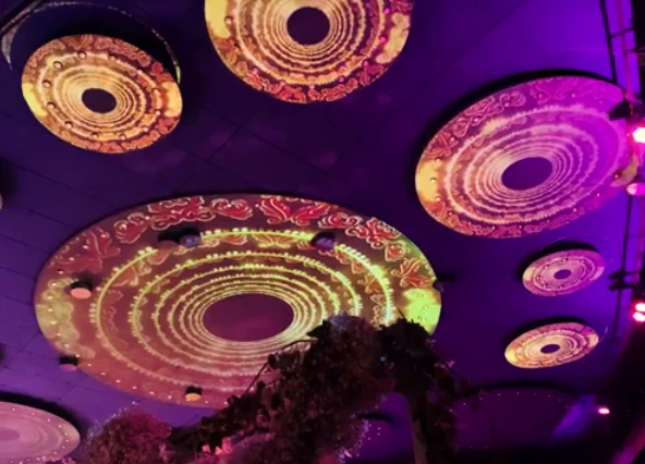 Mapping vidéo la salle des Etoiles à Monaco 07 10 23