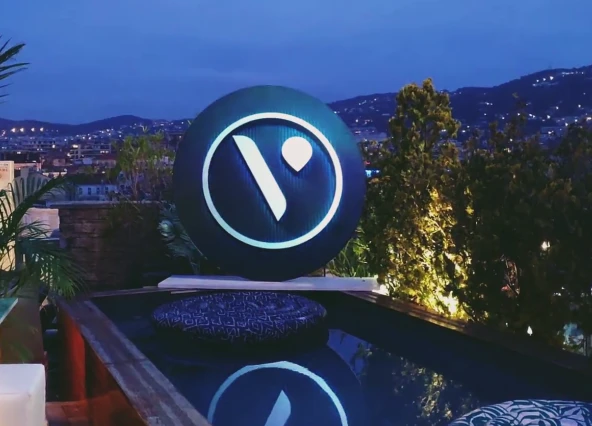 Mapping vidéo Rooftop Cannes Fes 2019 Highlab