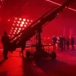 Plateau basique musique. Ecran au sol 2