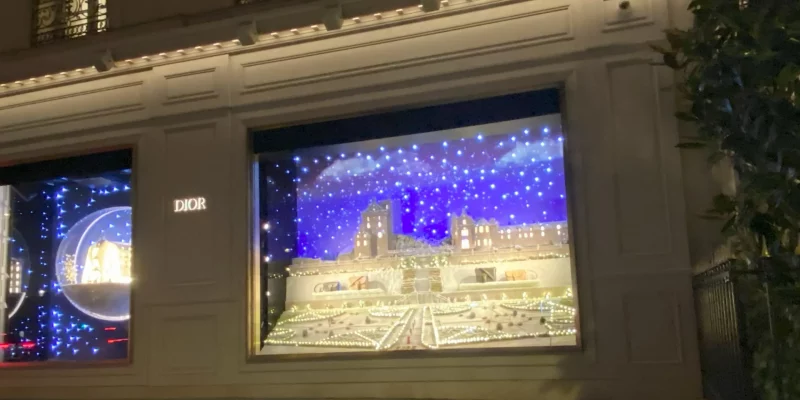 Mapping Video Vitrine Dior 2024-2025